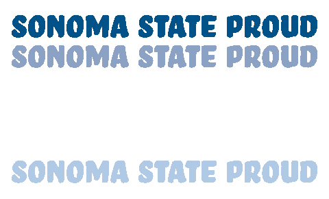 Sonoma State Csu Sticker by Sonoma State University