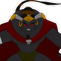 Dark Lord Monster Sticker by Chhota Bheem