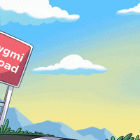 Driving Road Trip GIF by Pudgy Penguins