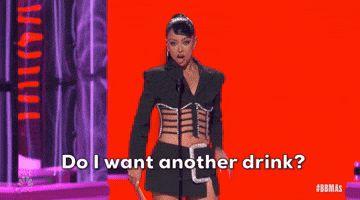 Another drink?