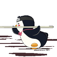 Pole Vault Sport Sticker by Pudgy Penguins