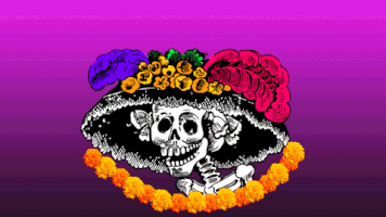 #muertos #diademuertos #posada #calavera #calaverita GIF
