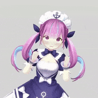 Hololive Aqua GIF