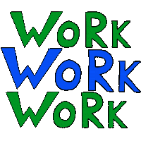 Working Work From Home Sticker