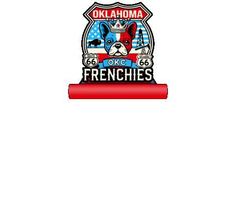 French Bulldog Sticker by OKC Frenchies