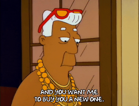 Speaking Season 3 GIF by The Simpsons