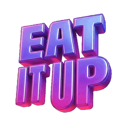 Queen Eating Sticker by MidwestHubTV