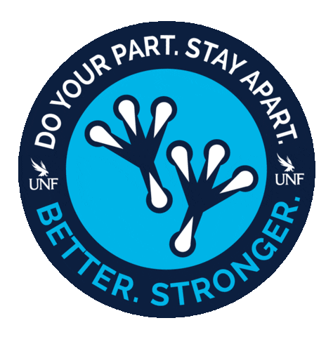 Betterstronger Sticker by University of North Florida