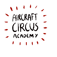AirCraftCircusAcademy dance circus aerial acrobatics Sticker