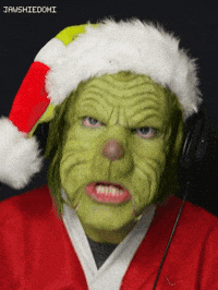 Christmas Rage GIF