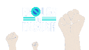 Warning Enough Is Enough Sticker by DOWNSIGN