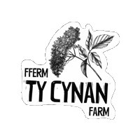 Elderflower Homesteading Sticker by Ty Cynan