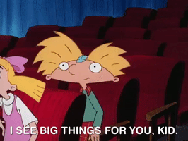 hey arnold nicksplat GIF