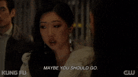 You should go