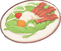 Hungry Food Sticker by My Time At Portia