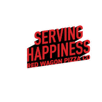 Bob Ross Thank You Sticker by Red Wagon Pizza Co