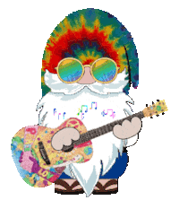 Hippie Gnome Sticker