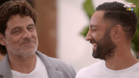 Laugh Lol GIF by Celebrity Apprentice Australia