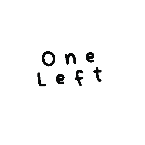 monobstudio sign simple one stock Sticker