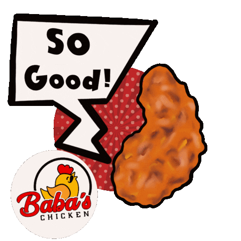 babaschicken giphyupload spicy hotchicken babas Sticker