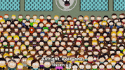 crowd window GIF by South Park 