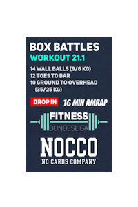 Workout Bundesliga Sticker by Wodstore.de