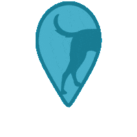 TheTailGuide dogs dog friendly waypoint hiking with dogs Sticker