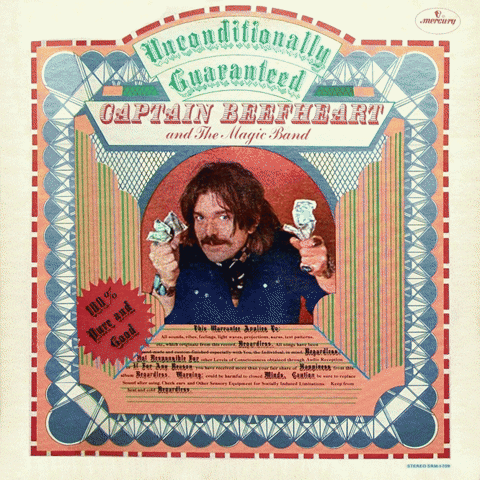 paullonden giphyupload album cover captain beefheart unconditionally guaranteed GIF