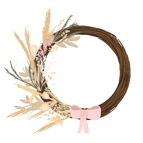 millsonandberry giphyupload flowers wedding gift Sticker