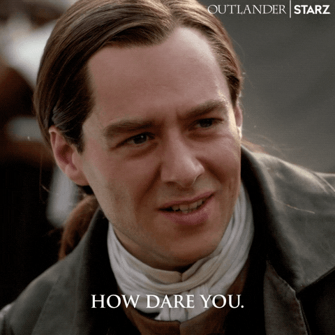 Season 5 Reaction GIF by Outlander