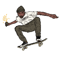 Skate Skateboarding Sticker