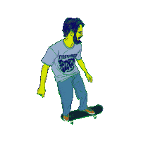 Skate Skateboarding Sticker