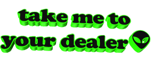 weed dealer Sticker by AnimatedText