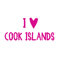 Pacific Islander Love Sticker by Cook Islands