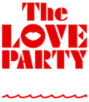 Love Party Sticker by Marcia Selden