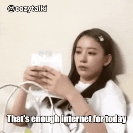 Sakura Thats Enough Internet For Today GIF