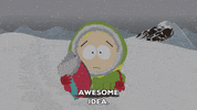excited butters stotch GIF by South Park 