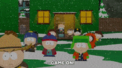 stan marsh running GIF by South Park 
