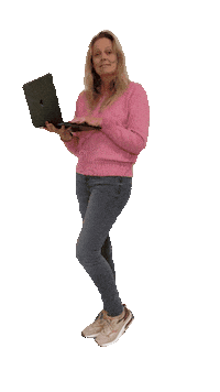 MariekeTechnischVA online computer laptop computeren Sticker