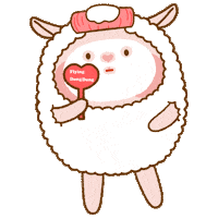 Heart Mask Sticker by popmartglobal