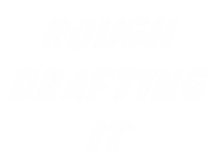 Rough Draft Text Sticker