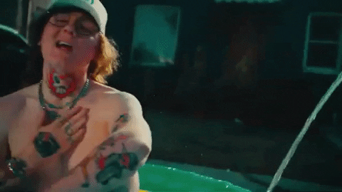 Swerve Swimming Pool GIF by Papa Roach
