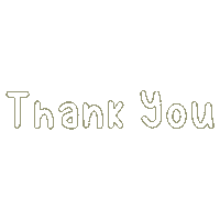 Thanks Thank You Sticker