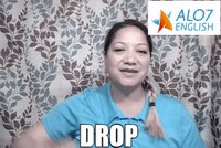 drop total physical response GIF by ALO7.com