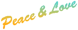 Peace And Love Rainbow Sticker by Free & Easy