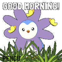 Good Morning Sticker by Pudgy Penguins