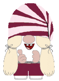 Congratulations Gnome Sticker