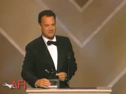 Tom Hanks Award GIF by American Film Institute