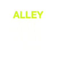 alleycatmusic house techno atlanta georgia Sticker