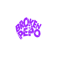 Peposk8 illustration design broken diseno Sticker